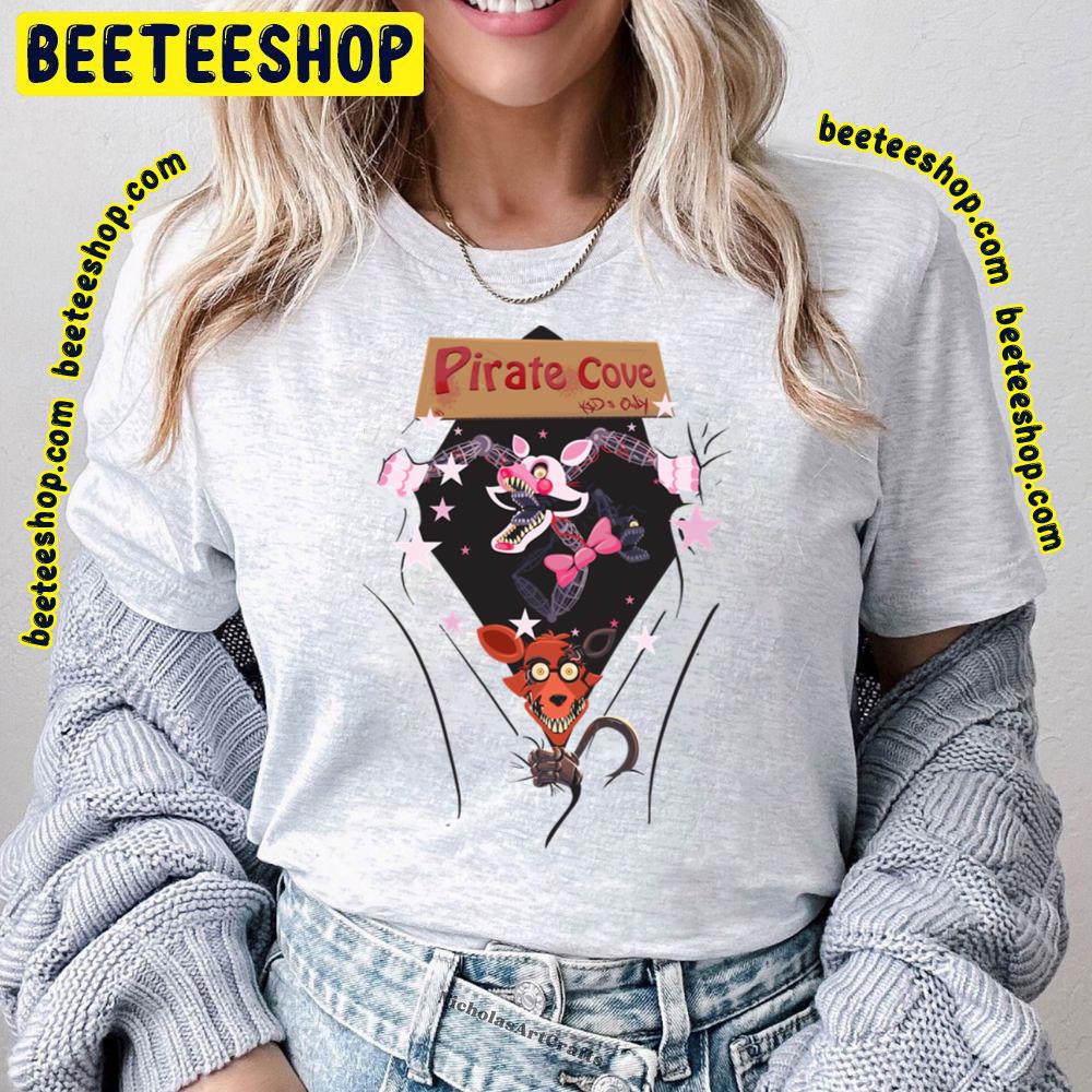 We Love Foxy And Mangle Five Nights At Freddy's Trending Unisex T-Shirt We Love Foxy And Mangle Five Nights At Freddy's Trending Unisex T-Shirt
