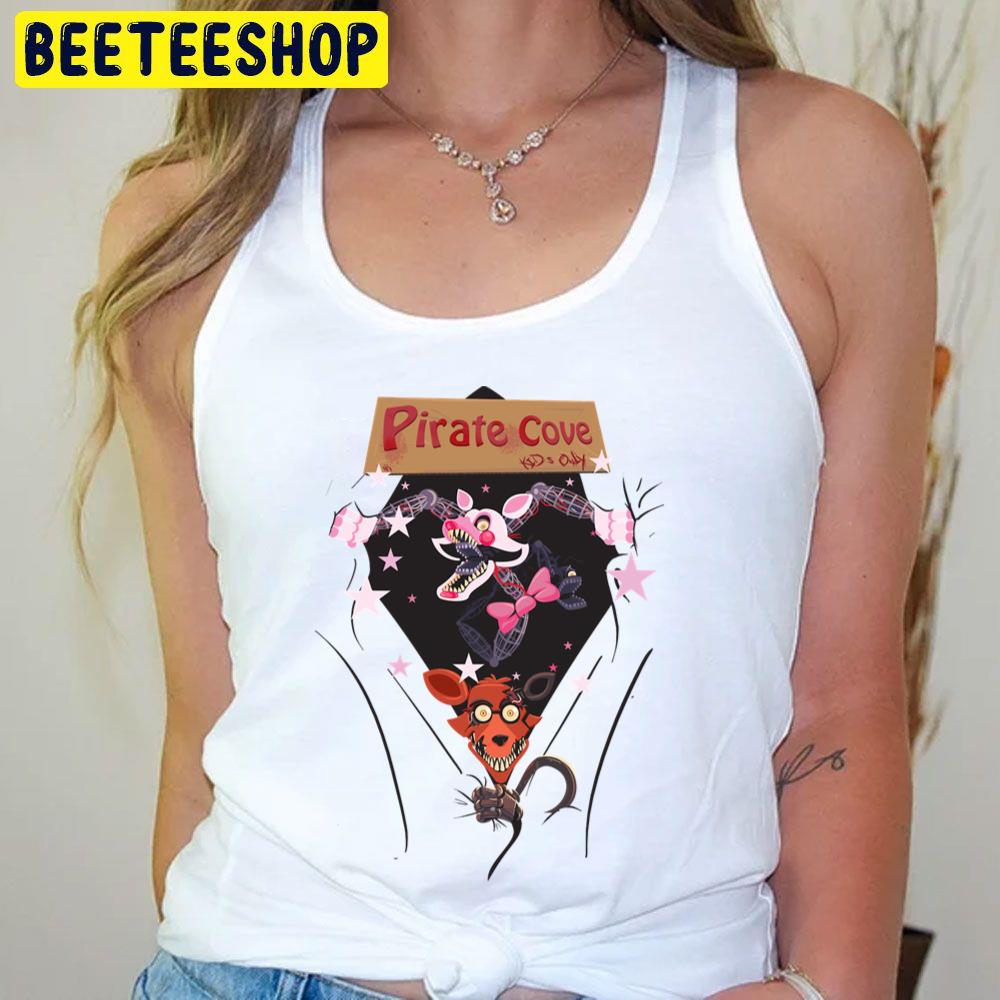 We Love Foxy And Mangle Five Nights At Freddy's Trending Unisex T-Shirt We Love Foxy And Mangle Five Nights At Freddy's Trending Unisex T-Shirt