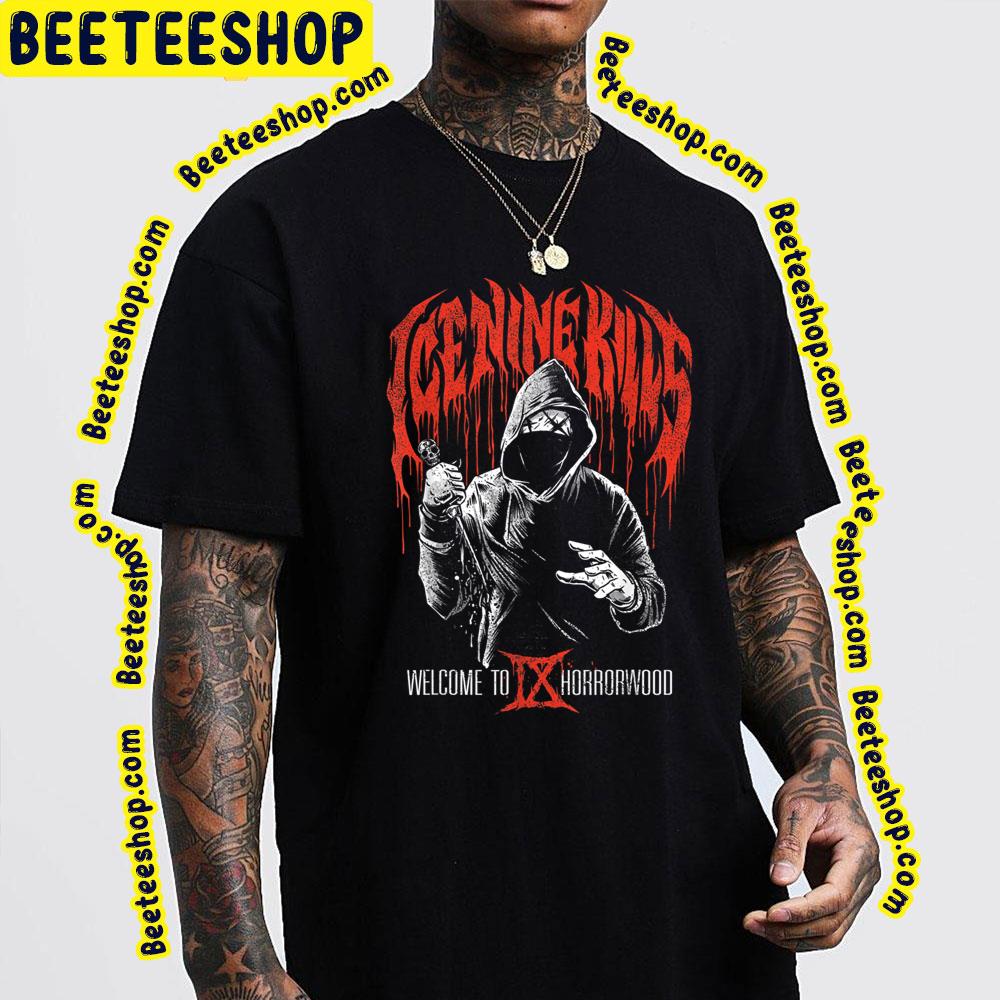 Welcome To Horrorwood Ice Nine Kills Mystery Killer Trending Unisex T-Shirt Welcome To Horrorwood Ice Nine Kills Mystery Killer Trending Unisex T-Shirt
