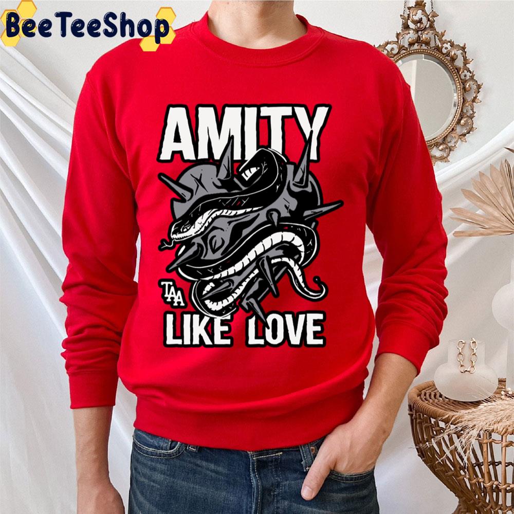White Art Breath In Love The Amity Affliction Trending Unisex T-Shirt White Art Breath In Love The Amity Affliction Trending Unisex T-Shirt