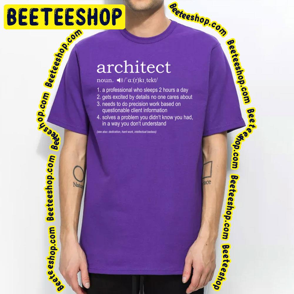 White Art Definition Architects Trending Unisex T-Shirt White Art Definition Architects Trending Unisex T-Shirt