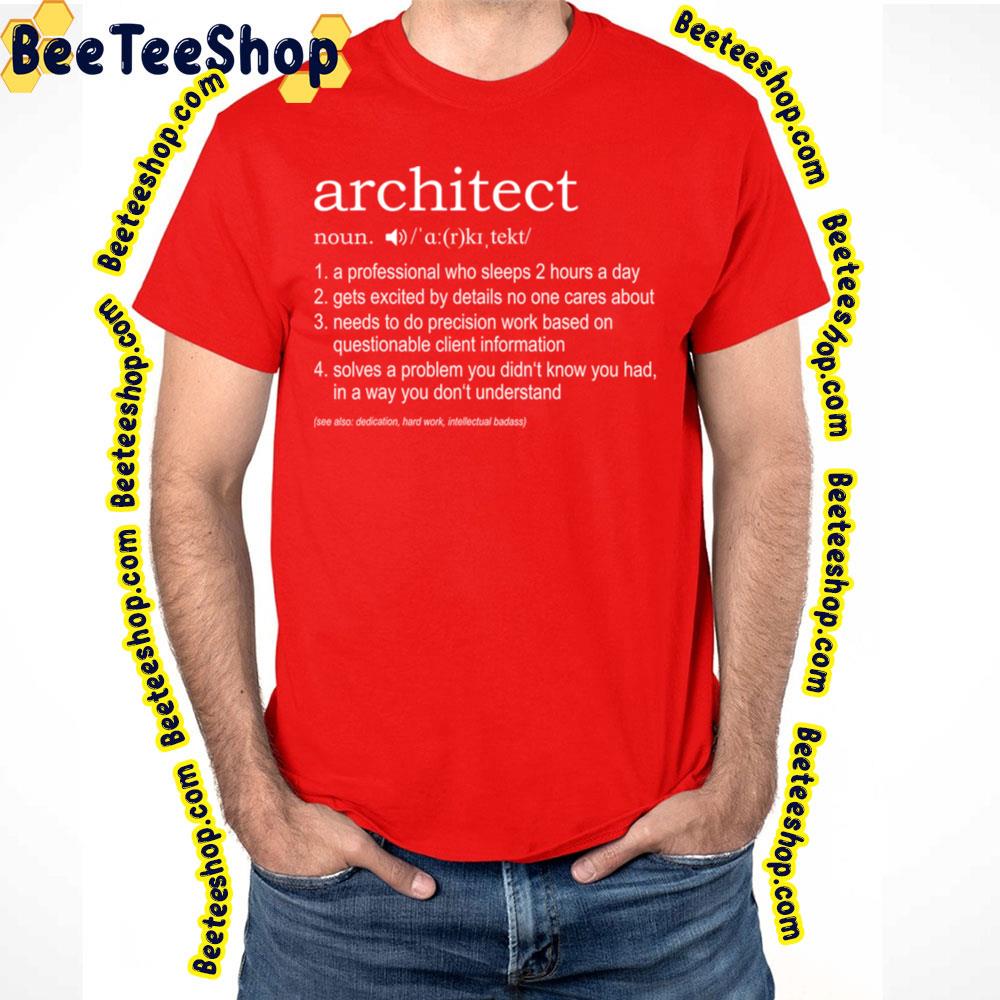 White Art Definition Architects Trending Unisex T-Shirt White Art Definition Architects Trending Unisex T-Shirt