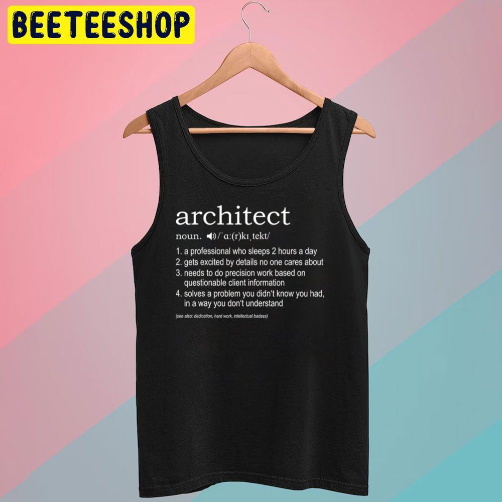 White Art Definition Architects Trending Unisex T-Shirt White Art Definition Architects Trending Unisex T-Shirt
