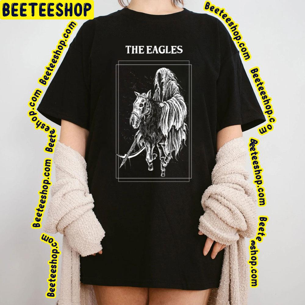 White Art Devil Horse Eagles Trending Unisex T-Shirt White Art Devil Horse Eagles Trending Unisex T-Shirt