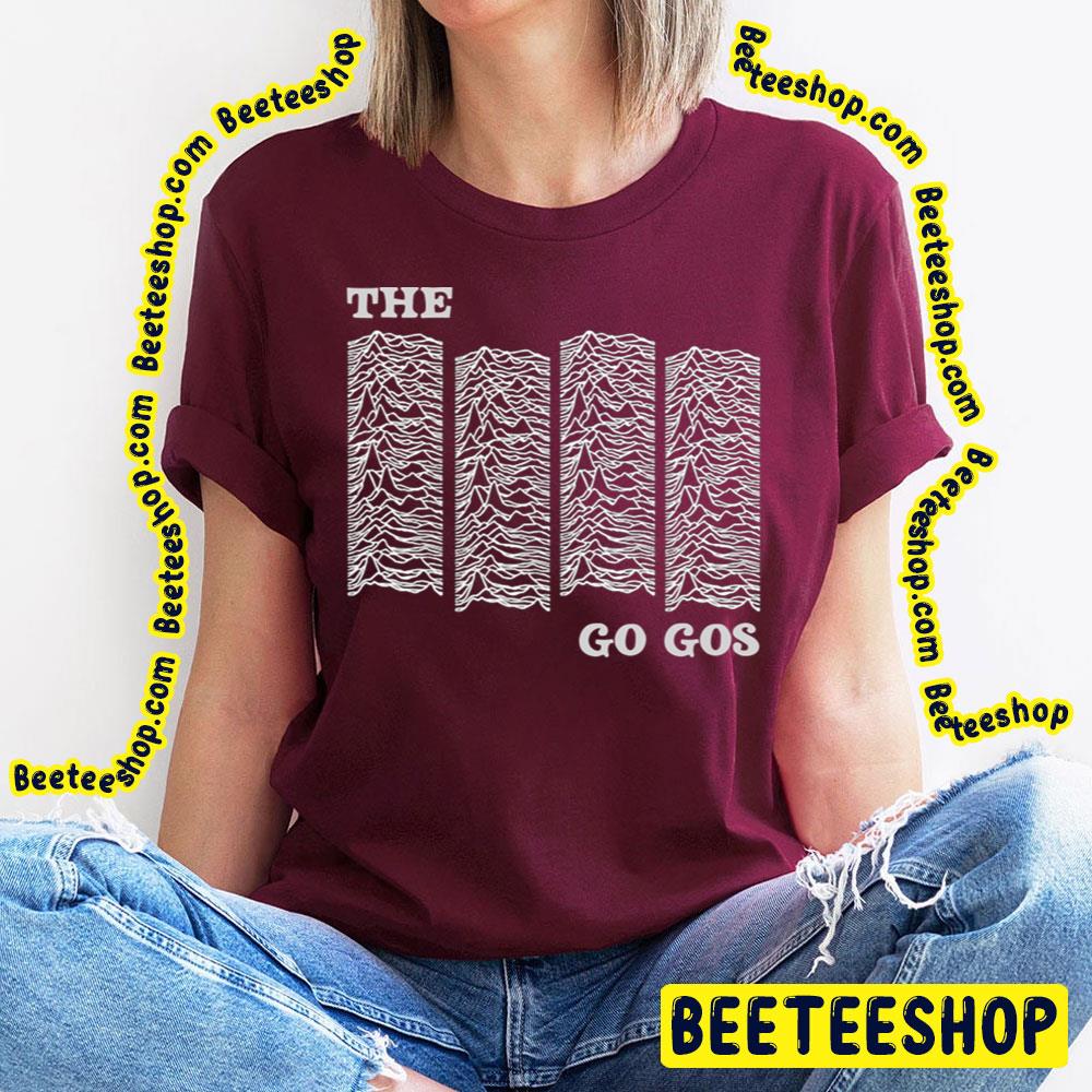 White Art Mountain The Go Gos Trending Unisex T-Shirt White Art Mountain The Go Gos Trending Unisex T-Shirt