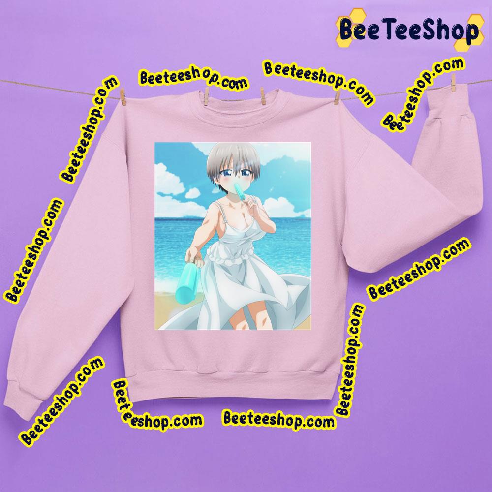 White Dress Hana Uzaki-Chan Wants To Hang Out Trending Unisex Sweatshirt White Dress Hana Uzaki-Chan Wants To Hang Out Trending Unisex Sweatshirt
