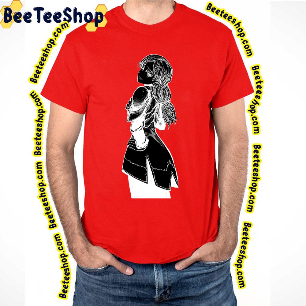 White Line Tsundere Elf - Uncle From Another World Trending Unisex T-Shirt White Line Tsundere Elf - Uncle From Another World Trending Unisex T-Shirt
