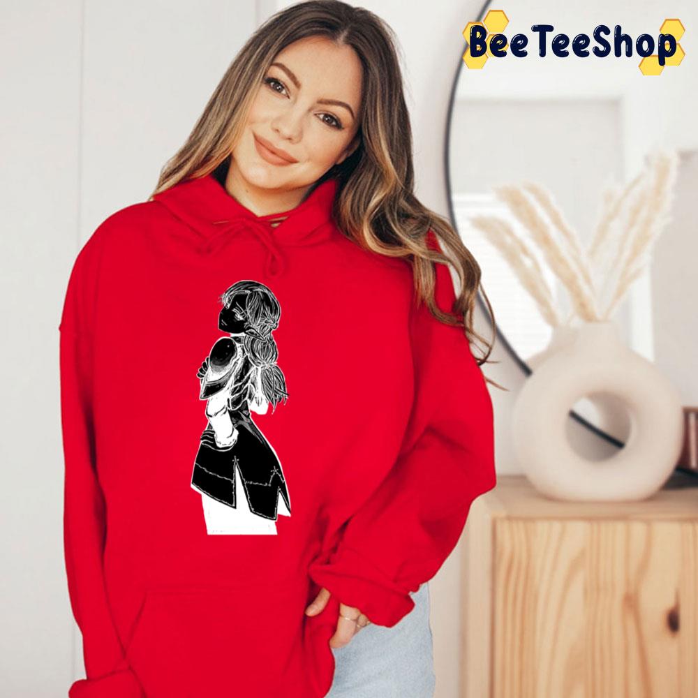 White Line Tsundere Elf - Uncle From Another World Trending Unisex T-Shirt White Line Tsundere Elf - Uncle From Another World Trending Unisex T-Shirt