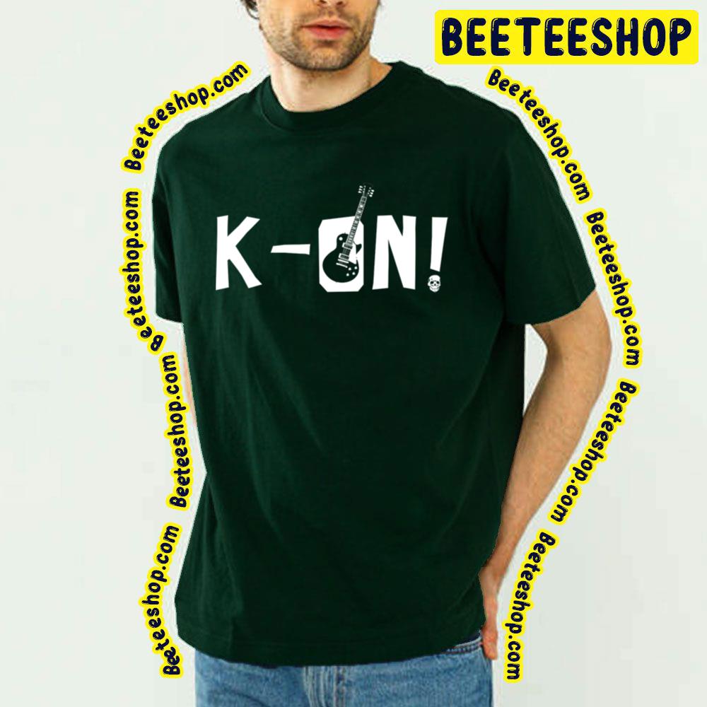 White Logo K-On! Trending Unisex T-Shirt White Logo K-On! Trending Unisex T-Shirt