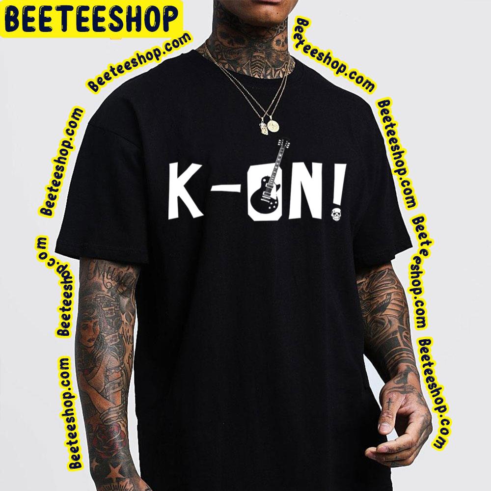 White Logo K-On! Trending Unisex T-Shirt White Logo K-On! Trending Unisex T-Shirt