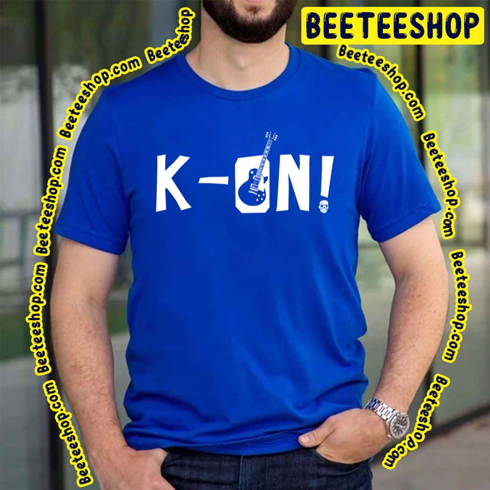 White Logo K-On! Trending Unisex T-Shirt White Logo K-On! Trending Unisex T-Shirt