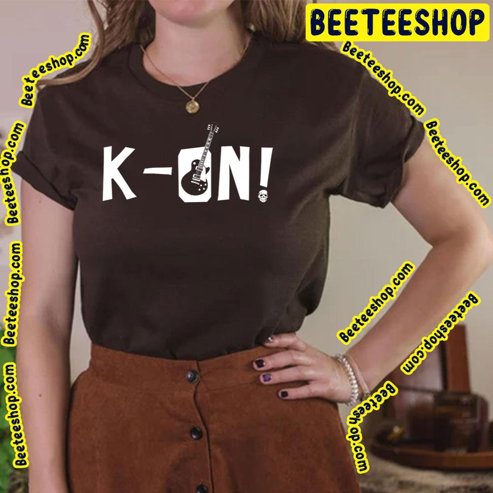 White Logo K-On! Trending Unisex T-Shirt White Logo K-On! Trending Unisex T-Shirt