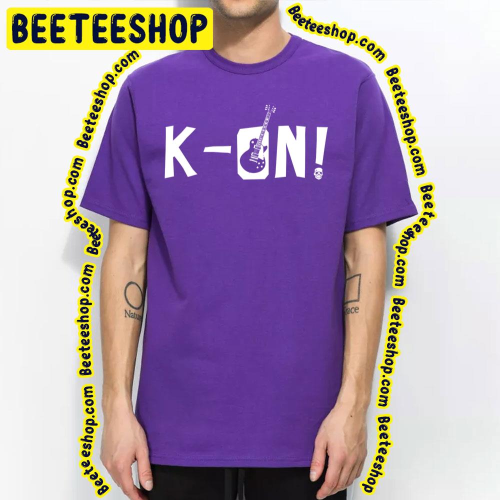 White Logo K-On! Trending Unisex T-Shirt White Logo K-On! Trending Unisex T-Shirt