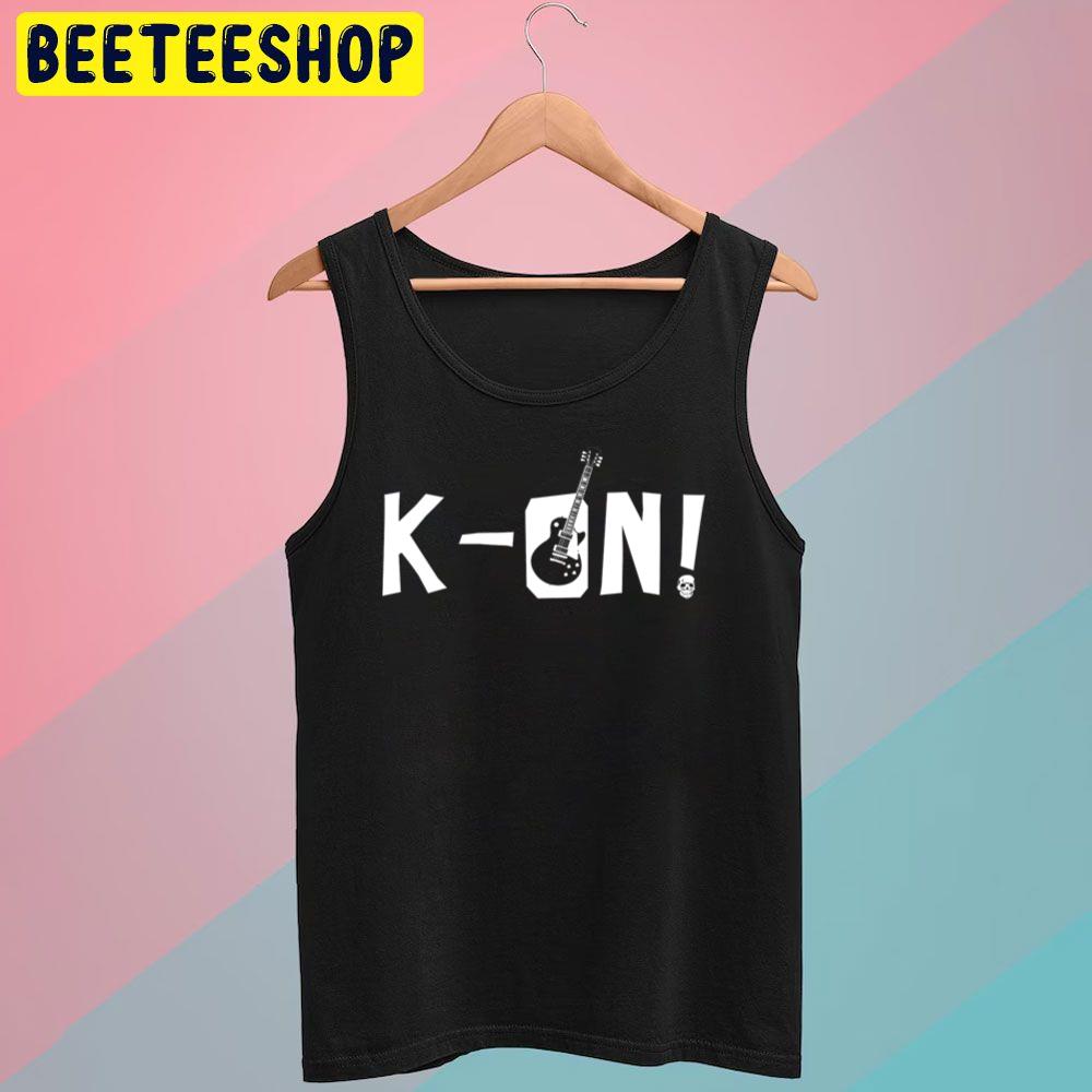 White Logo K-On! Trending Unisex T-Shirt White Logo K-On! Trending Unisex T-Shirt