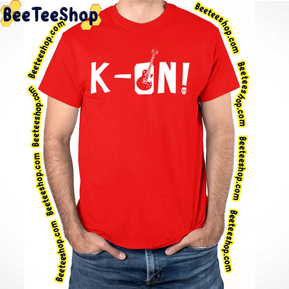 White Logo K-On! Trending Unisex T-Shirt White Logo K-On! Trending Unisex T-Shirt