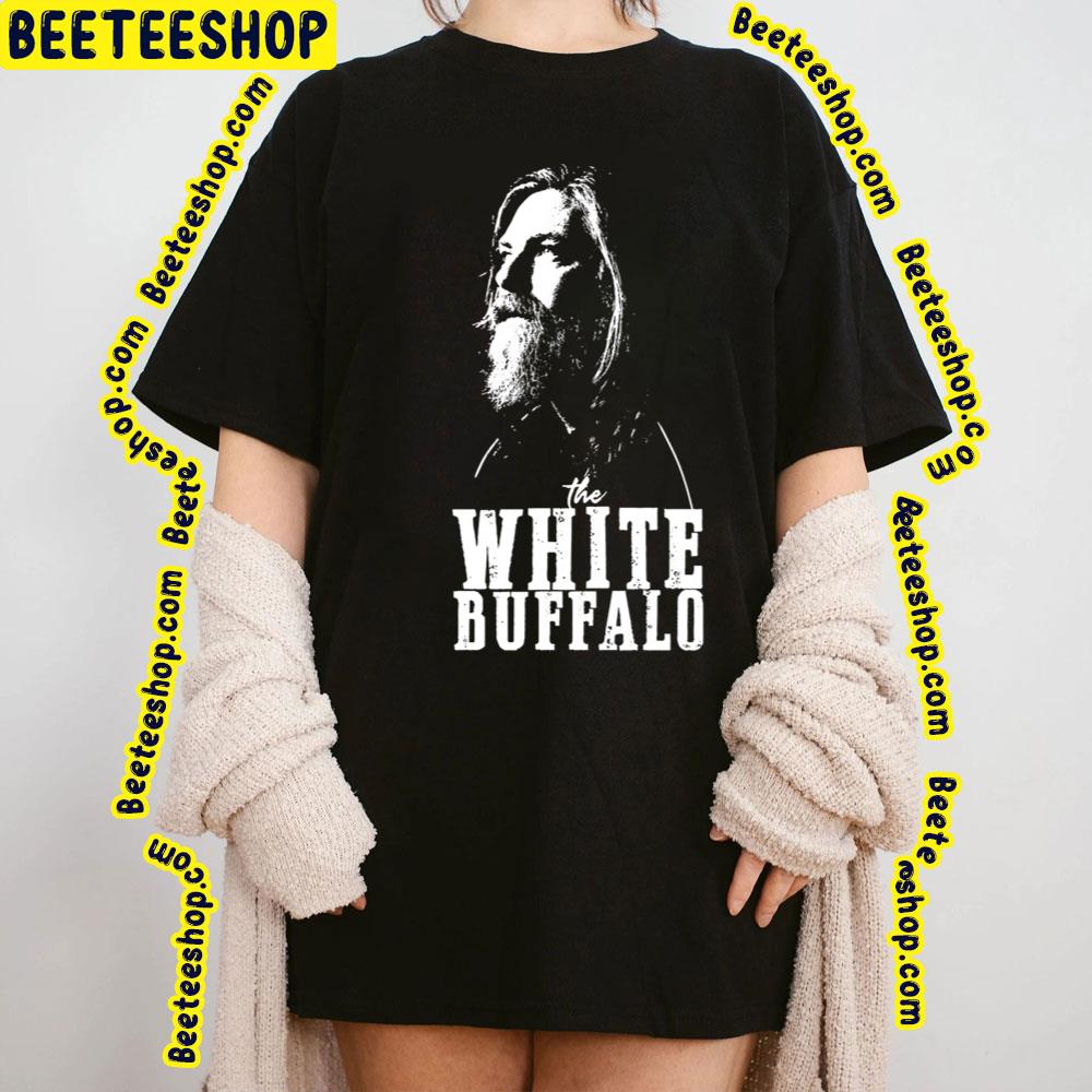 White Stencil Awesome Buffalo Trending Unisex T-Shirt White Stencil Awesome Buffalo Trending Unisex T-Shirt