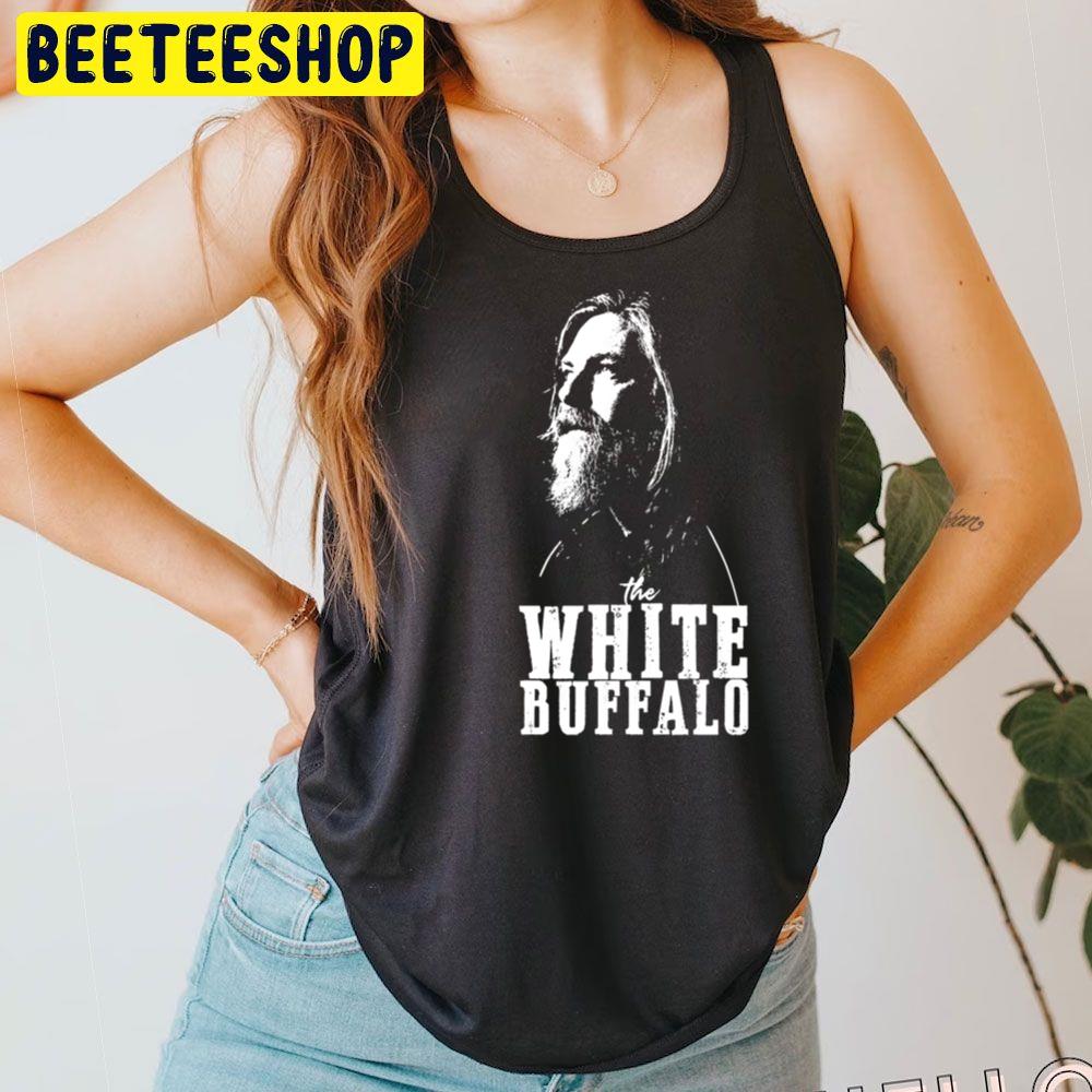 White Stencil Awesome Buffalo Trending Unisex T-Shirt White Stencil Awesome Buffalo Trending Unisex T-Shirt