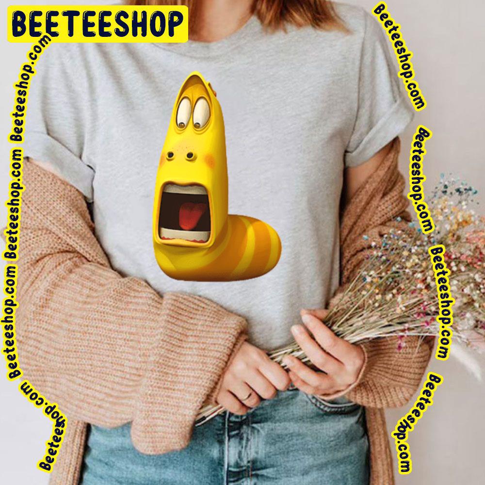 Wow Yellow Larva Cartoon Trending Unisex T-Shirt Wow Yellow Larva Cartoon Trending Unisex T-Shirt