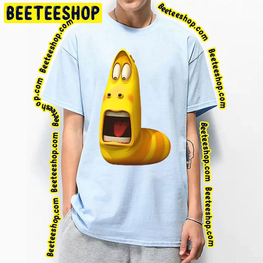 Wow Yellow Larva Cartoon Trending Unisex T-Shirt Wow Yellow Larva Cartoon Trending Unisex T-Shirt