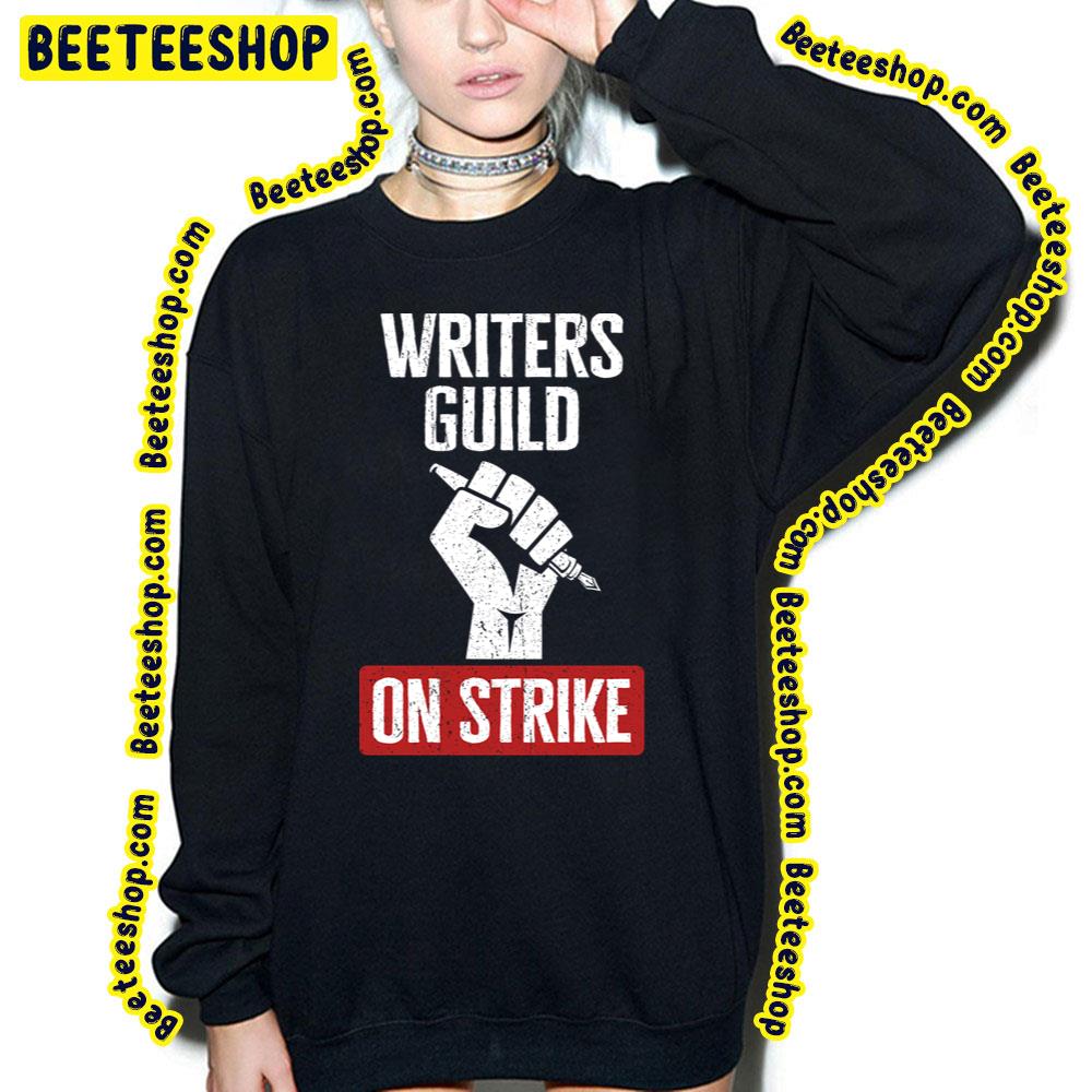 Writers Guild Of America On Strike Wga Strike Trending Unisex T-Shirt Writers Guild Of America On Strike Wga Strike Trending Unisex T-Shirt