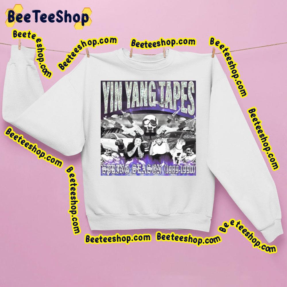Yin Yang Tapes Spring Season 1989 1990 Trending Unisex Sweatshirt Yin Yang Tapes Spring Season 1989 1990 Trending Unisex Sweatshirt