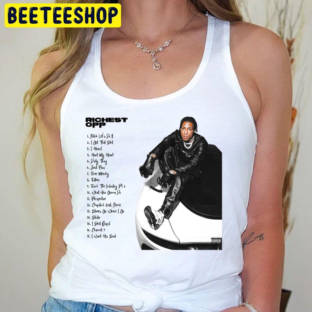 Youngboy Never Broke Again - Richest Opp Tracklist 2023 Trending Unisex T-Shirt Youngboy Never Broke Again - Richest Opp Tracklist 2023 Trending Unisex T-Shirt