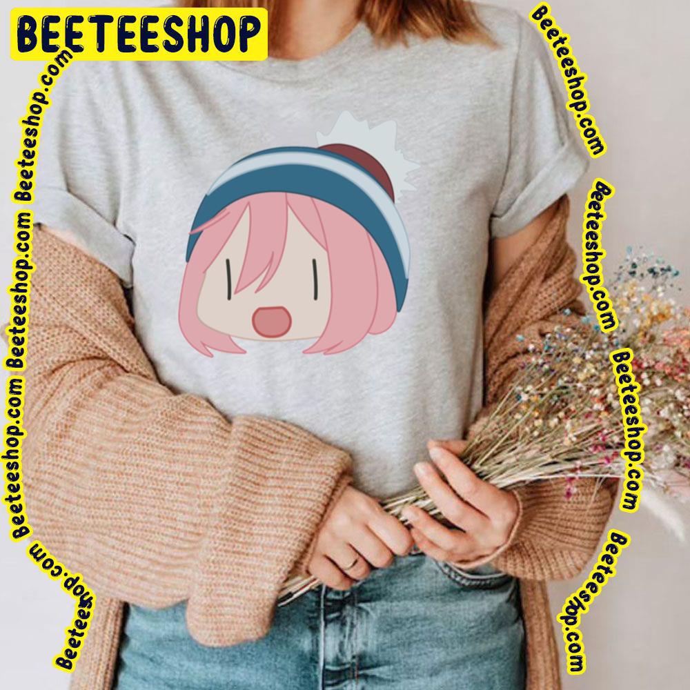 Yuru Camp Chibi Nadeshiko Head Trending Unisex T-Shirt Yuru Camp Chibi Nadeshiko Head Trending Unisex T-Shirt