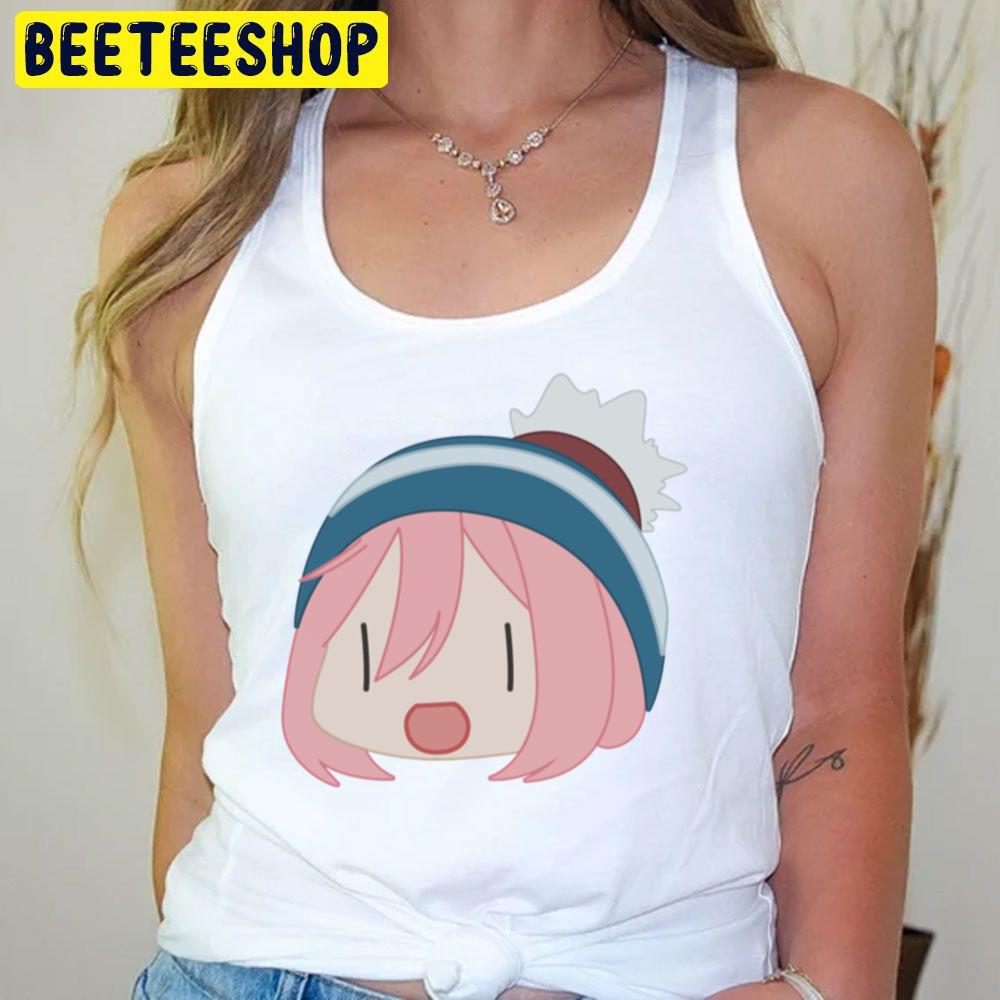 Yuru Camp Chibi Nadeshiko Head Trending Unisex T-Shirt Yuru Camp Chibi Nadeshiko Head Trending Unisex T-Shirt