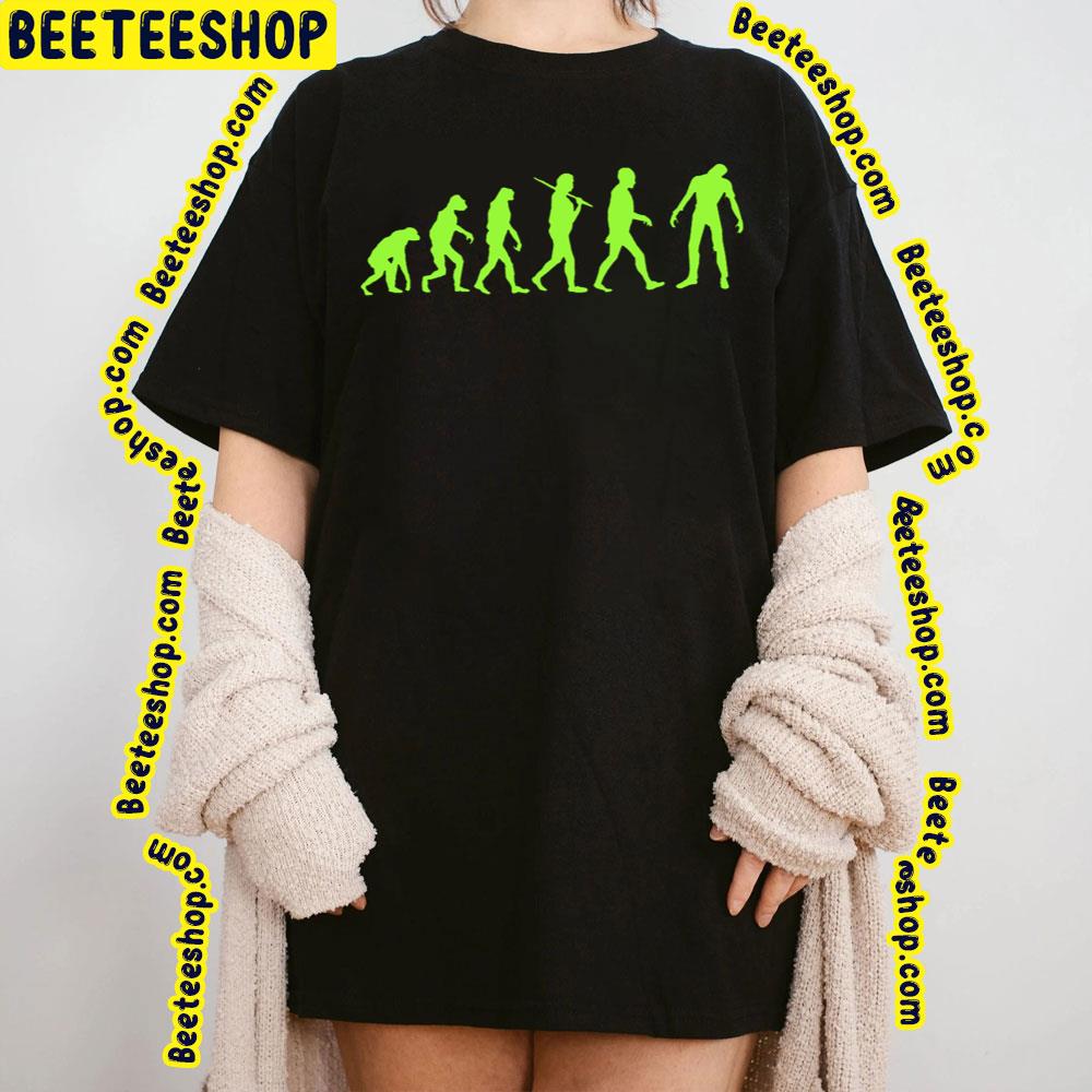 Zombie Evolution Design Trending Unisex T-Shirt Zombie Evolution Design Trending Unisex T-Shirt