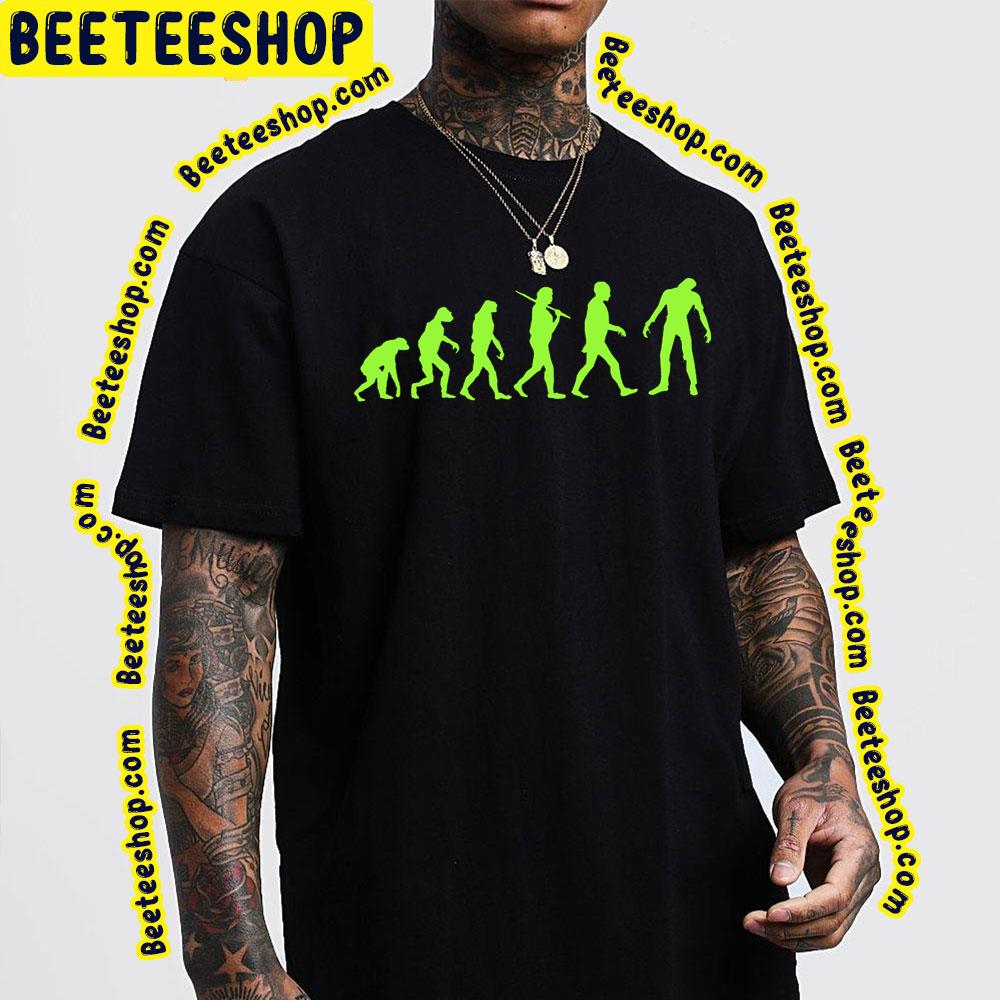 Zombie Evolution Design Trending Unisex T-Shirt Zombie Evolution Design Trending Unisex T-Shirt