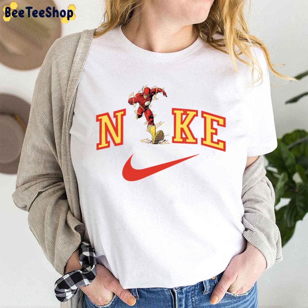 2023 Nike Logo Mix The Flash Trending Unisex T-Shirt 2023 Nike Logo Mix The Flash Trending Unisex T-Shirt