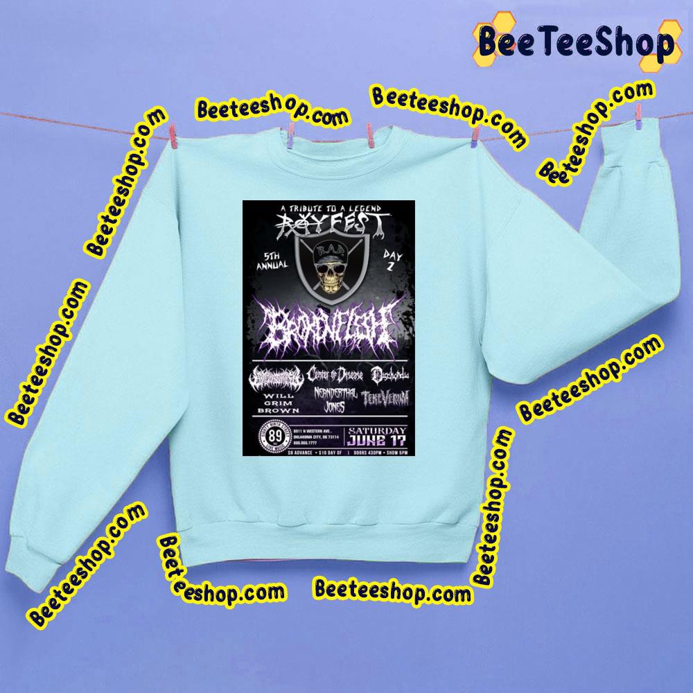 A Tribute To A Legend Rayfest Broken Flesh 2023 Trending Unisex Sweatshirt A Tribute To A Legend Rayfest Broken Flesh 2023 Trending Unisex Sweatshirt