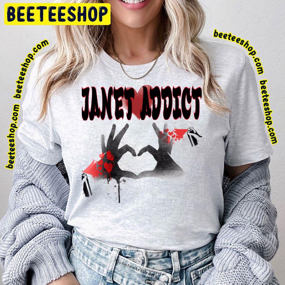 Addict Janet Jackson Trending Unisex T-Shirt Addict Janet Jackson Trending Unisex T-Shirt