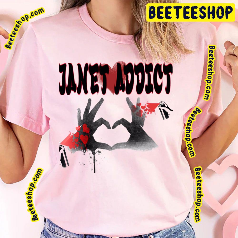 Addict Janet Jackson Trending Unisex T-Shirt Addict Janet Jackson Trending Unisex T-Shirt