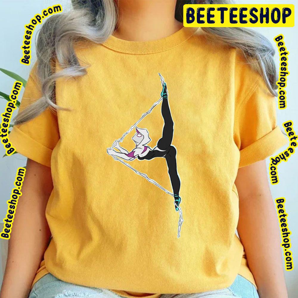 Aerial Roper Gwen Stacy Spiderverse Movie Trending Unisex T-Shirt Aerial Roper Gwen Stacy Spiderverse Movie Trending Unisex T-Shirt