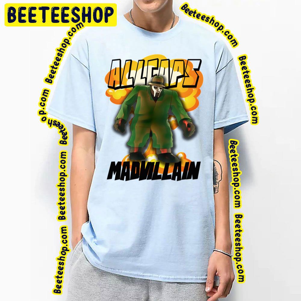 Allcaps Madvillain Doom Rap Trending Unisex T-Shirt Allcaps Madvillain Doom Rap Trending Unisex T-Shirt