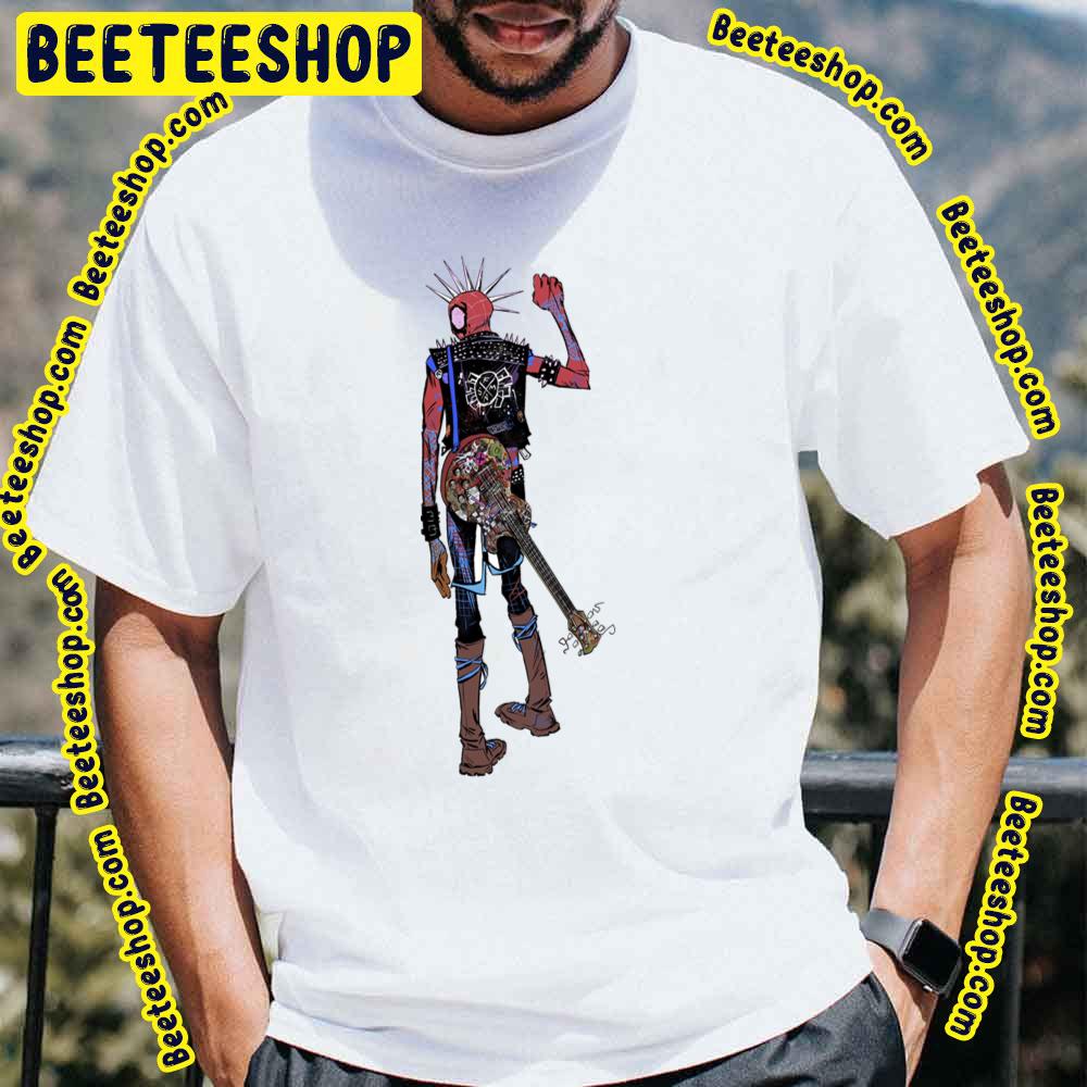 Anarcist Spider Punk Hobi Spiderverse Movie Trending Unisex T-Shirt Anarcist Spider Punk Hobi Spiderverse Movie Trending Unisex T-Shirt
