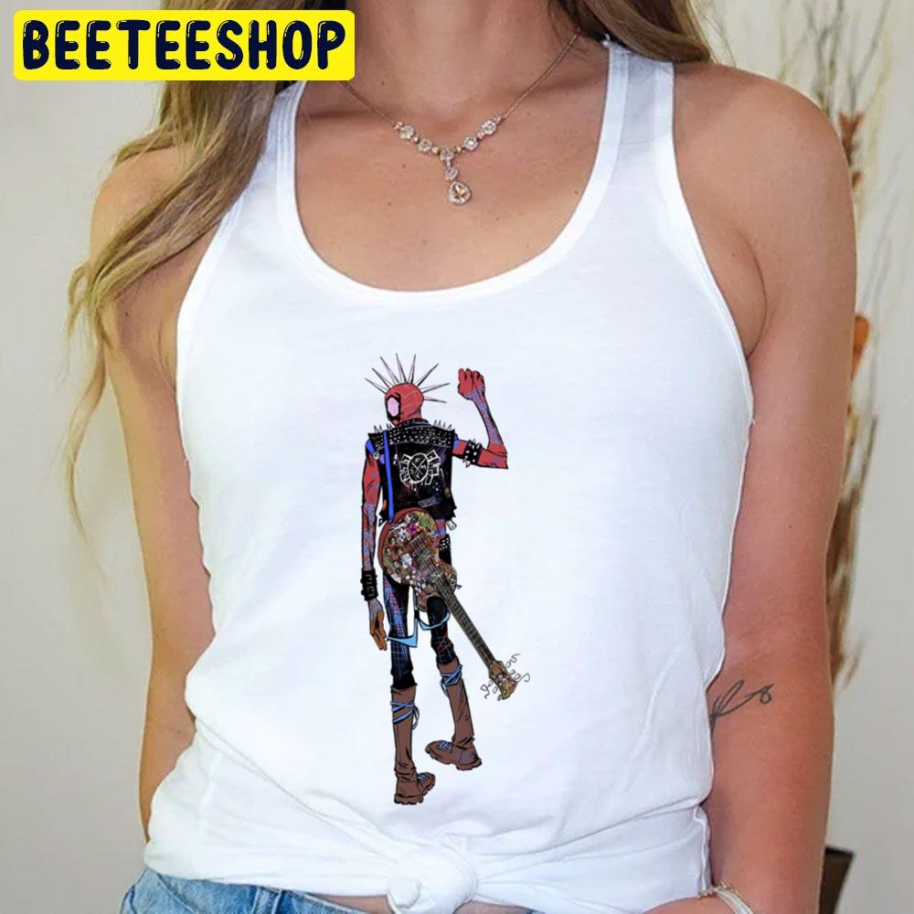 Anarcist Spider Punk Hobi Spiderverse Movie Trending Unisex T-Shirt Anarcist Spider Punk Hobi Spiderverse Movie Trending Unisex T-Shirt