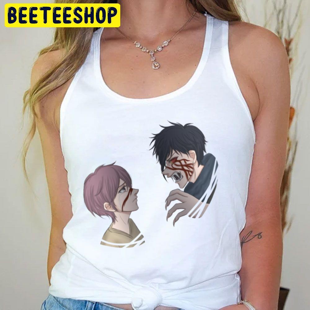 Anzai Yuki And Taira Tsukasa Devils' Line Trending Unisex T-Shirt Anzai Yuki And Taira Tsukasa Devils' Line Trending Unisex T-Shirt