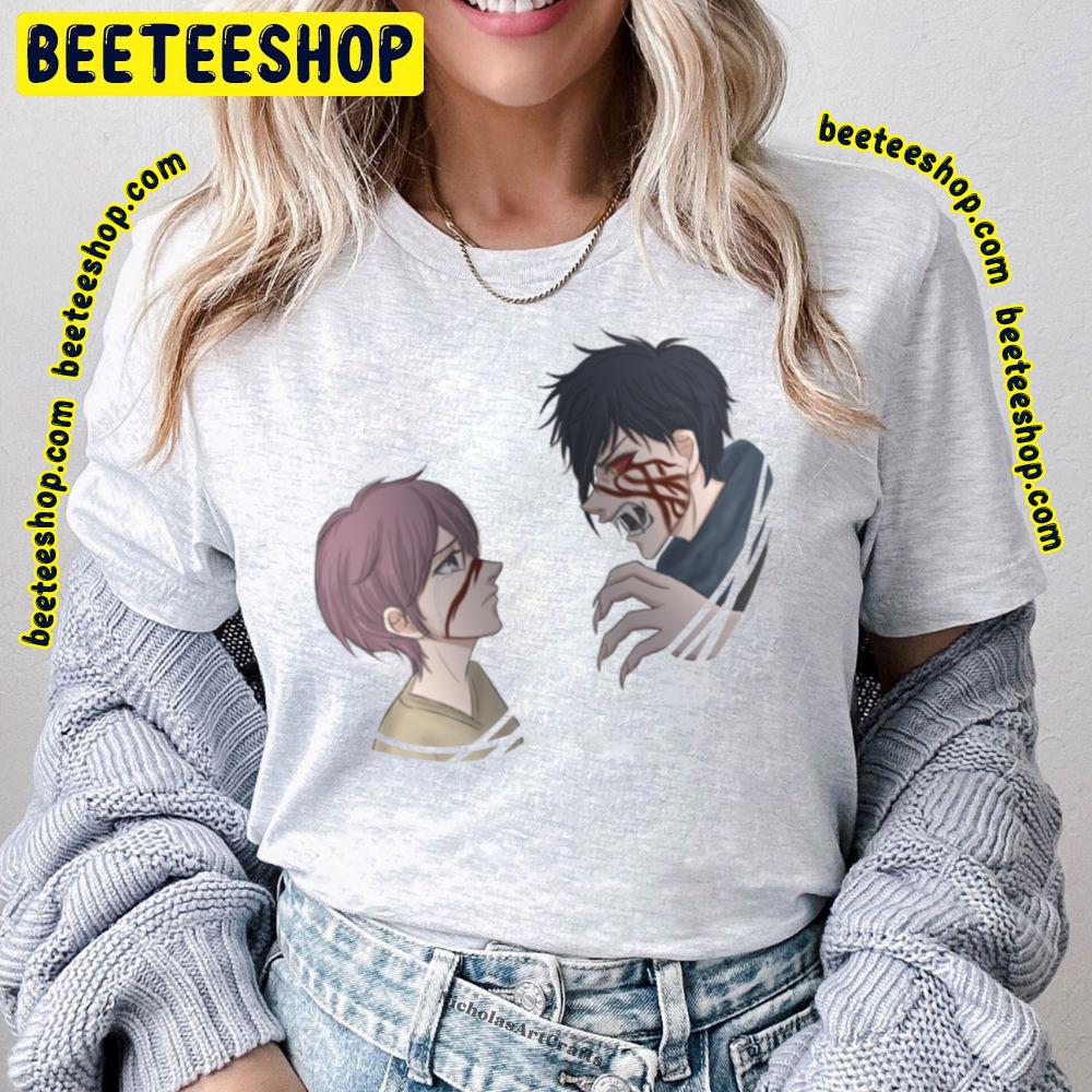 Anzai Yuki And Taira Tsukasa Devils' Line Trending Unisex T-Shirt Anzai Yuki And Taira Tsukasa Devils' Line Trending Unisex T-Shirt