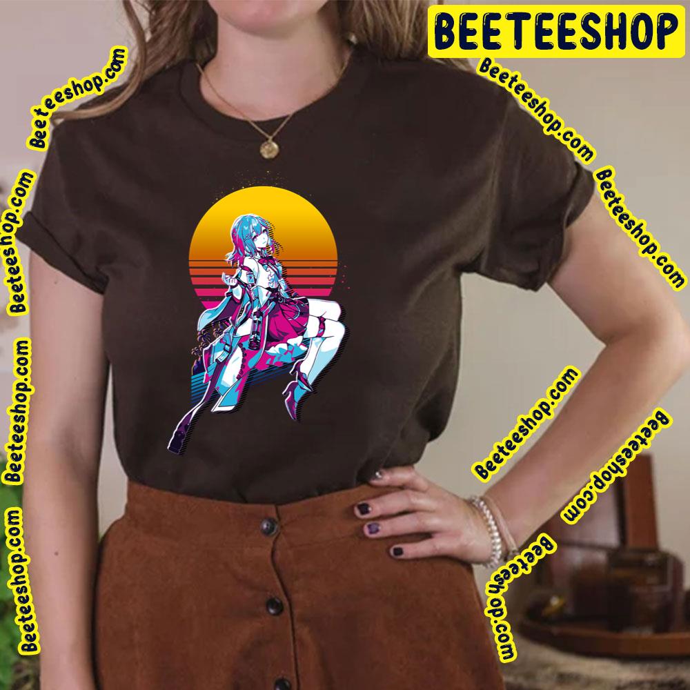 Asta 80s Retro Honkai Star Rail Game Trending Unisex T-Shirt Asta 80s Retro Honkai Star Rail Game Trending Unisex T-Shirt