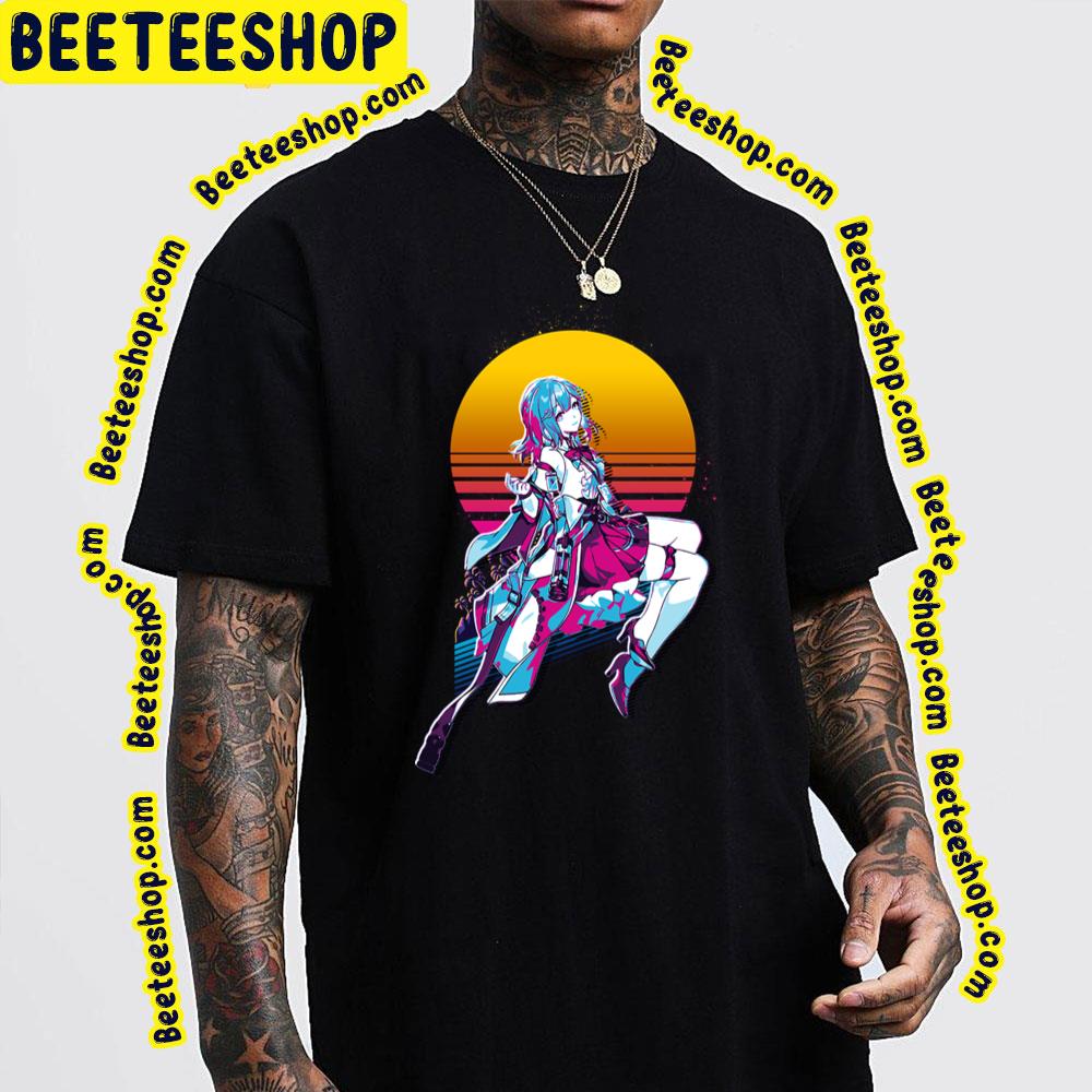 Asta 80s Retro Honkai Star Rail Game Trending Unisex T-Shirt Asta 80s Retro Honkai Star Rail Game Trending Unisex T-Shirt