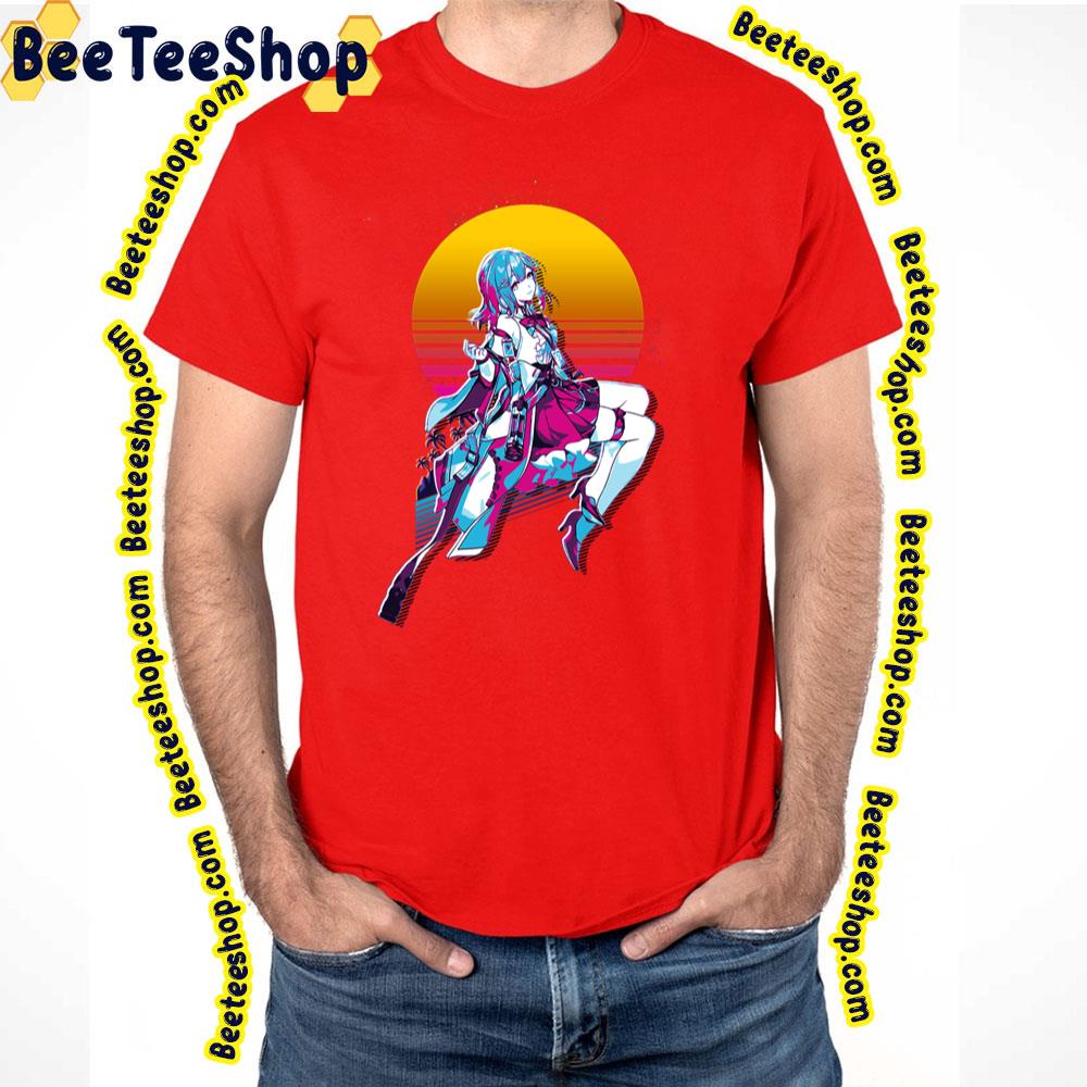 Asta 80s Retro Honkai Star Rail Game Trending Unisex T-Shirt Asta 80s Retro Honkai Star Rail Game Trending Unisex T-Shirt