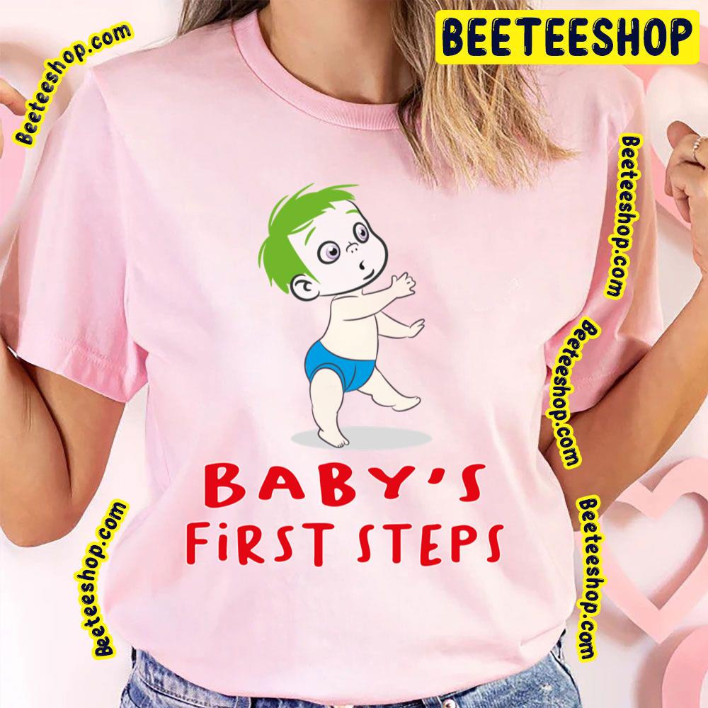 Baby's First Steps Baby Steps Trending Unisex T-Shirt Baby's First Steps Baby Steps Trending Unisex T-Shirt