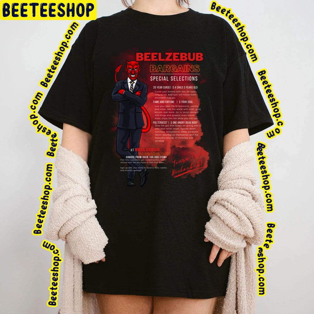 Bargains Beelzebub Trending Unisex T-Shirt Bargains Beelzebub Trending Unisex T-Shirt