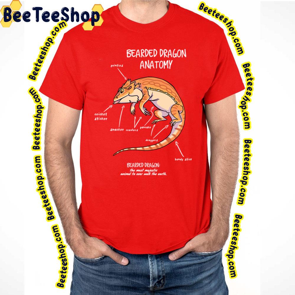 Bearded Dragon Anatomy Trending Unisex T-Shirt Bearded Dragon Anatomy Trending Unisex T-Shirt