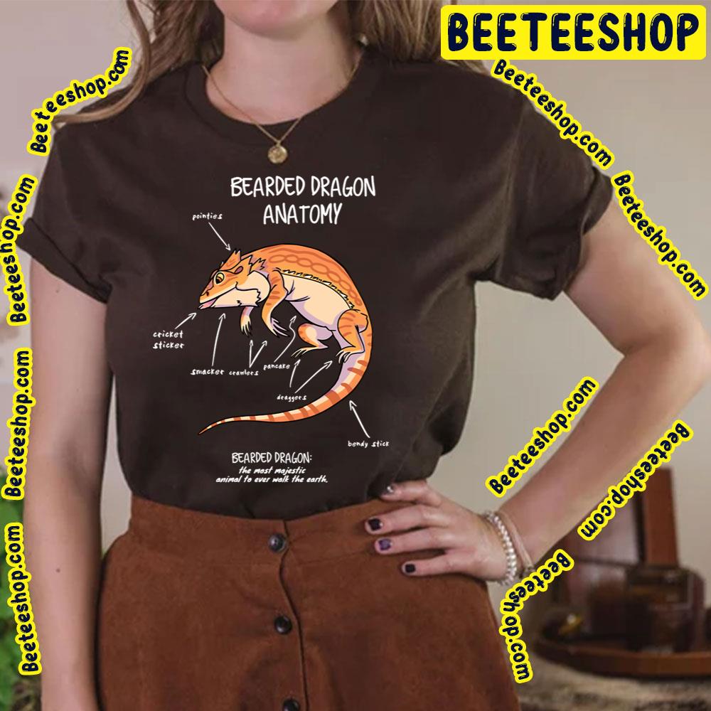 Bearded Dragon Anatomy Trending Unisex T-Shirt Bearded Dragon Anatomy Trending Unisex T-Shirt
