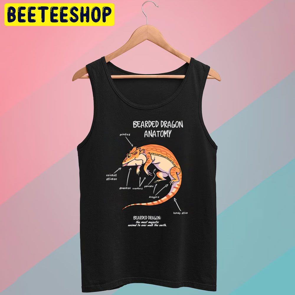 Bearded Dragon Anatomy Trending Unisex T-Shirt Bearded Dragon Anatomy Trending Unisex T-Shirt