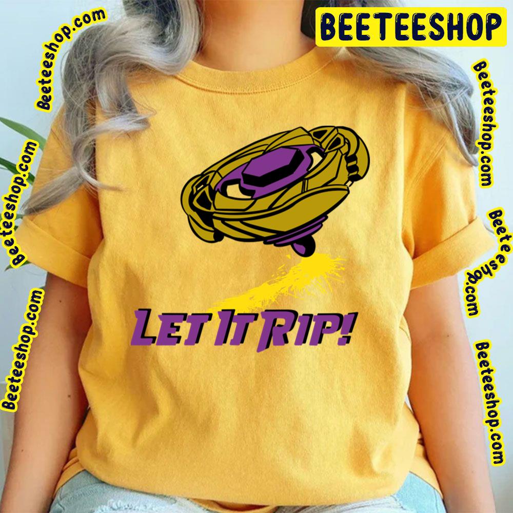 Beyblade Purplegold Trending Unisex T-Shirt Beyblade Purplegold Trending Unisex T-Shirt