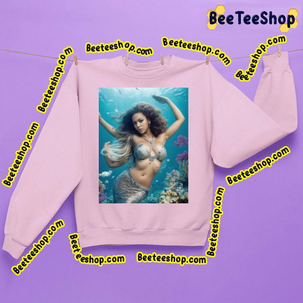Beyonce Mermaid Trending Unisex Sweatshirt Beyonce Mermaid Trending Unisex Sweatshirt